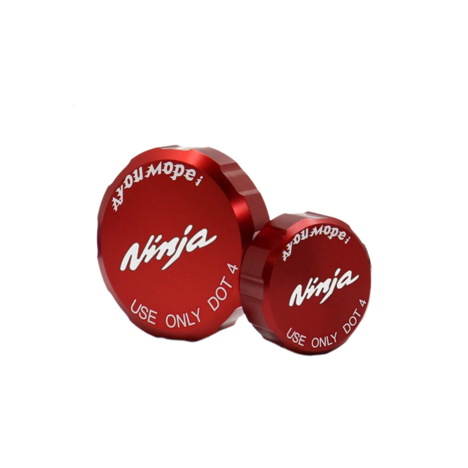 TAPA DEL DEPOSITO DE LIQUIDO DE FRENOS DELANTERO Y TRASERO KAWASAKI NINJA ZX-6R 2007-2014 / ZX-10R 2009-2017 - Imagen 2