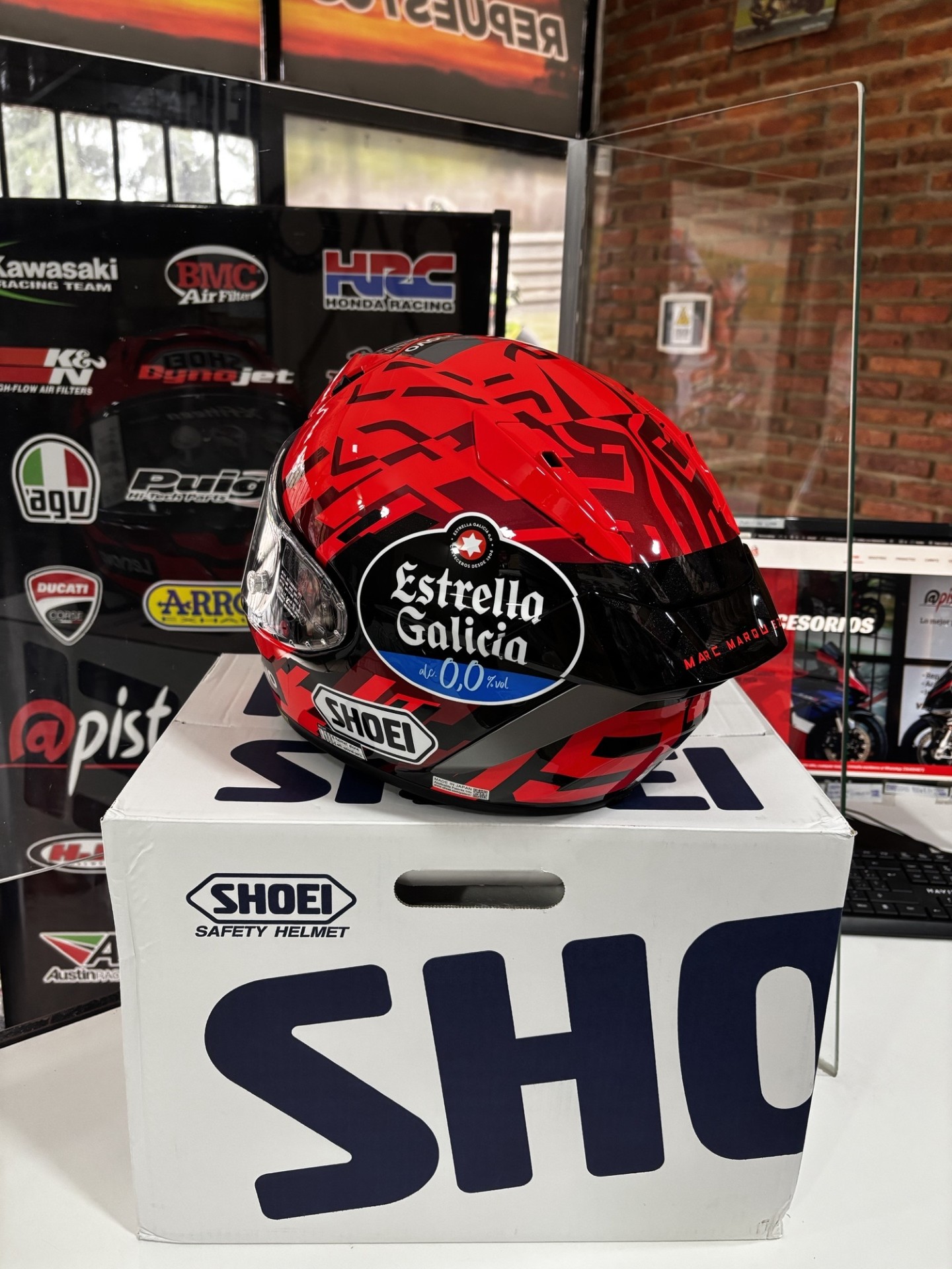CASCO SHOEI X-15 MARQUEZ 9 INTEGRAL - Imagen 11