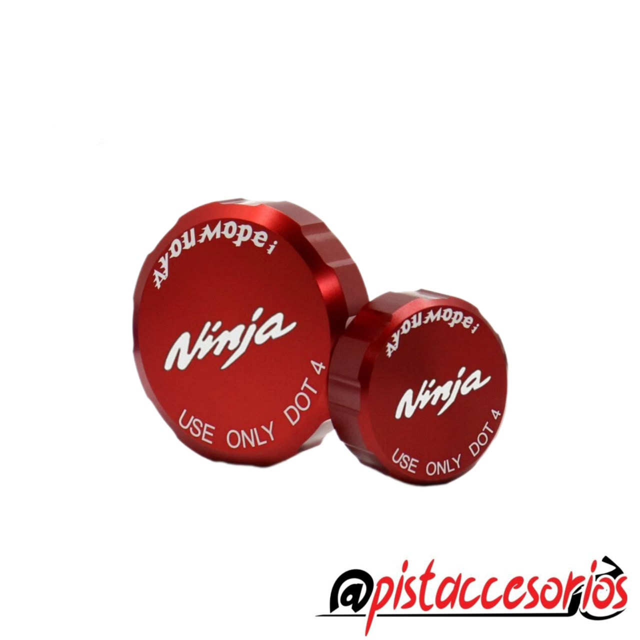 TAPA DEL DEPOSITO DE LIQUIDO DE FRENOS DELANTERO Y TRASERO KAWASAKI NINJA ZX-6R 2007-2014 / ZX-10R 2009-2017