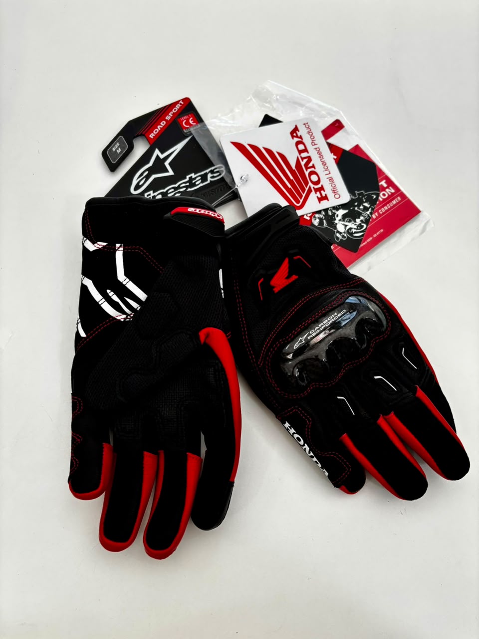 GUANTES HONDA SMX-2 AIR CARBON V2 ALPINESTARS - Imagen 11