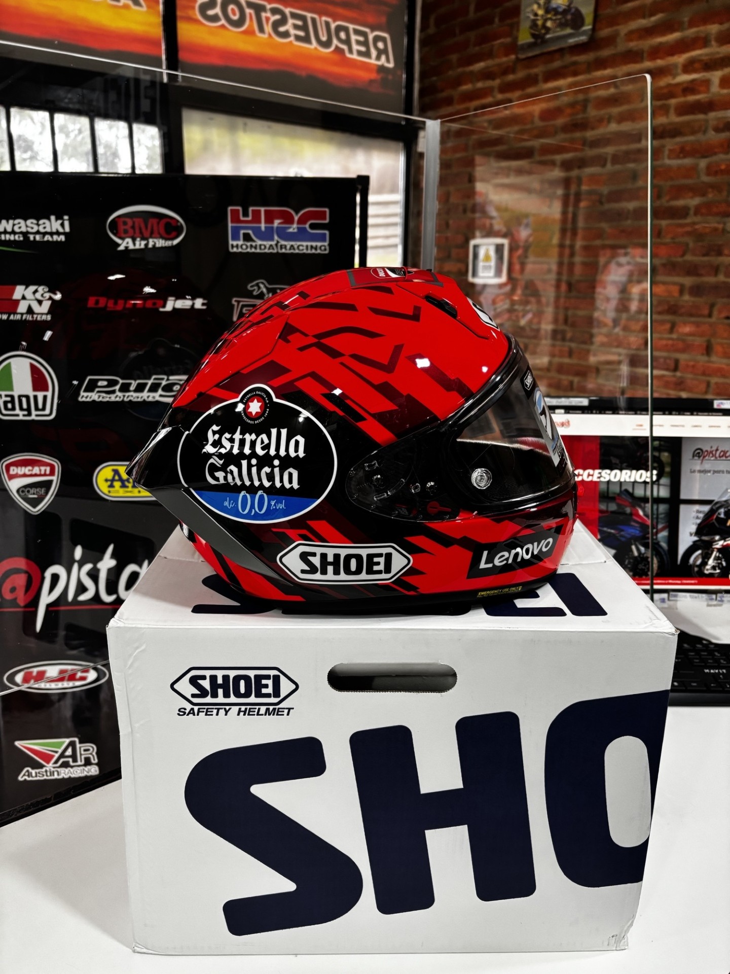 CASCO SHOEI X-15 MARQUEZ 9 INTEGRAL - Imagen 6
