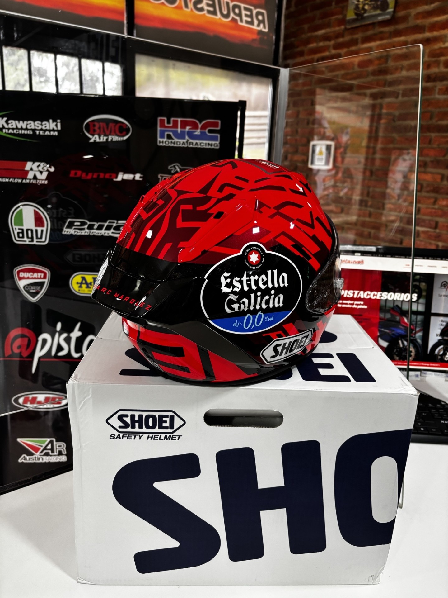 CASCO SHOEI X-15 MARQUEZ 9 INTEGRAL - Imagen 7