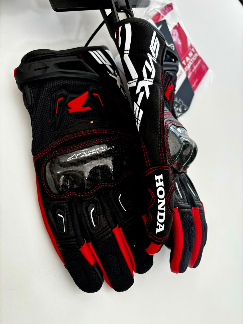 GUANTES HONDA SMX-2 AIR CARBON V2 ALPINESTARS - Imagen 8