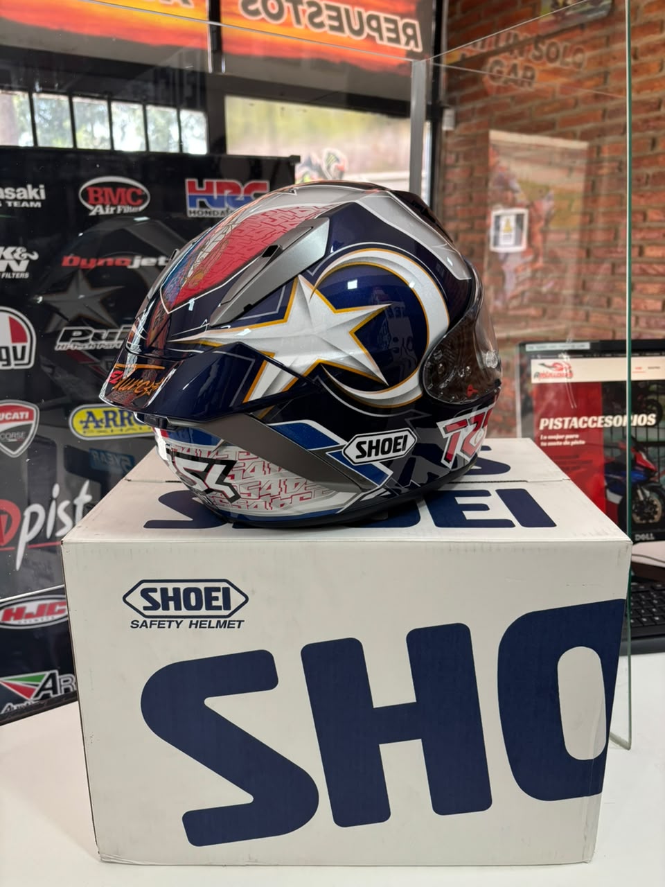 CASCO SHOEI X-15 TOPRAK INTEGRAL - Imagen 11