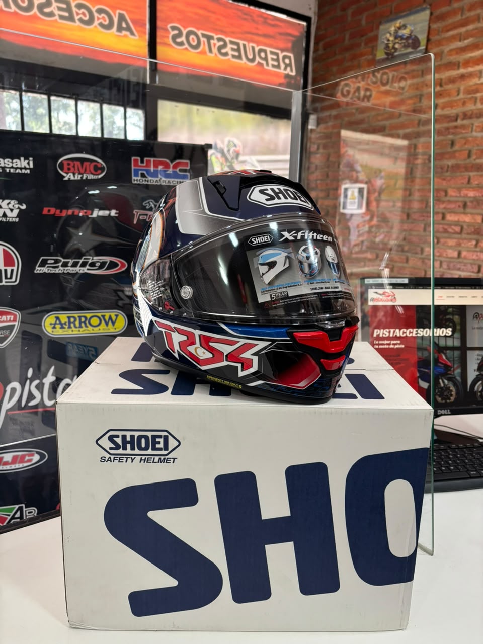CASCO SHOEI X-15 TOPRAK INTEGRAL - Imagen 13
