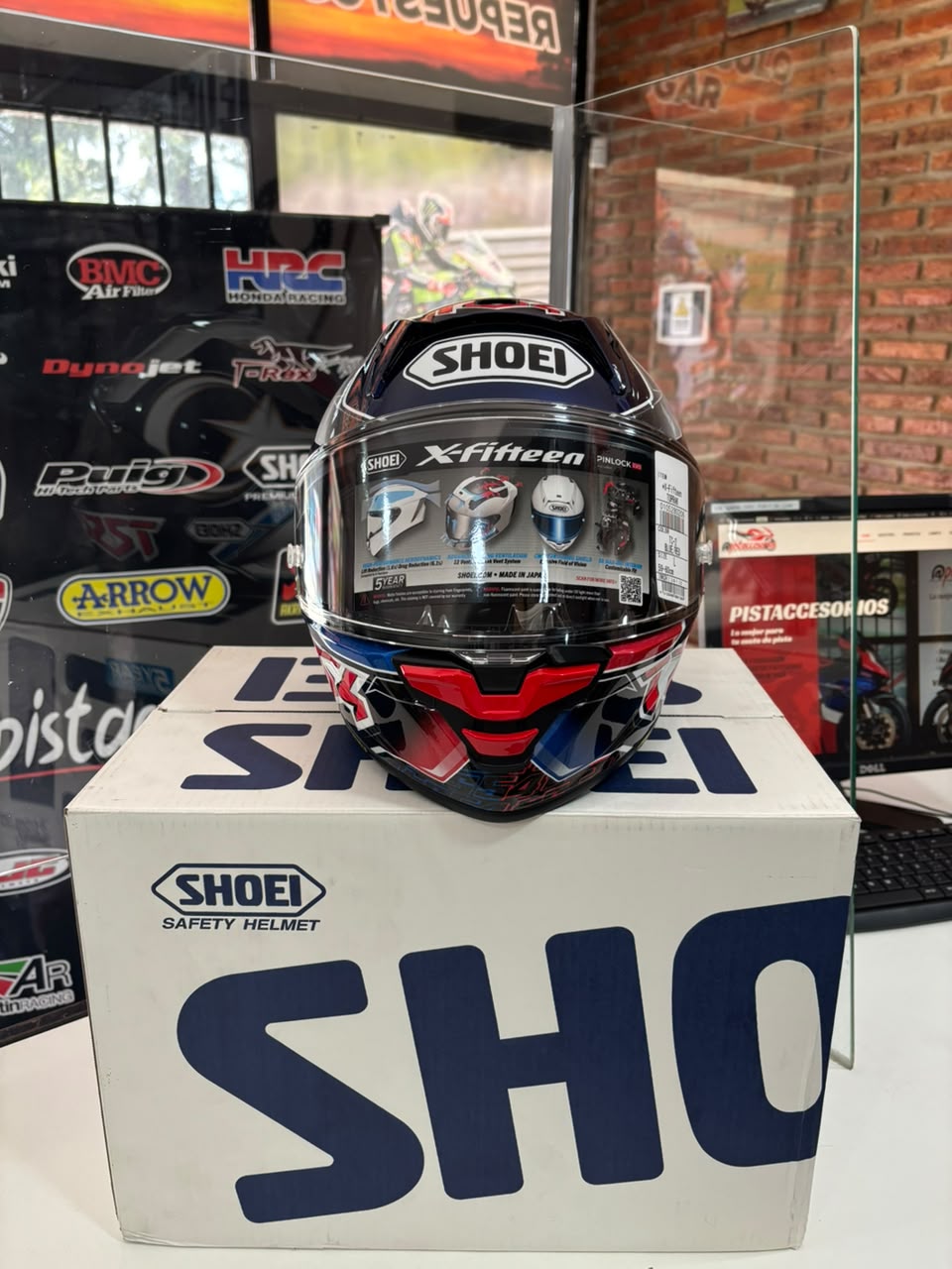 CASCO SHOEI X-15 TOPRAK INTEGRAL - Imagen 6
