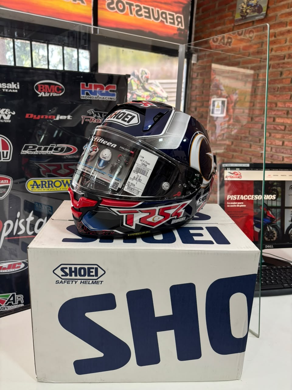 CASCO SHOEI X-15 TOPRAK INTEGRAL - Imagen 7