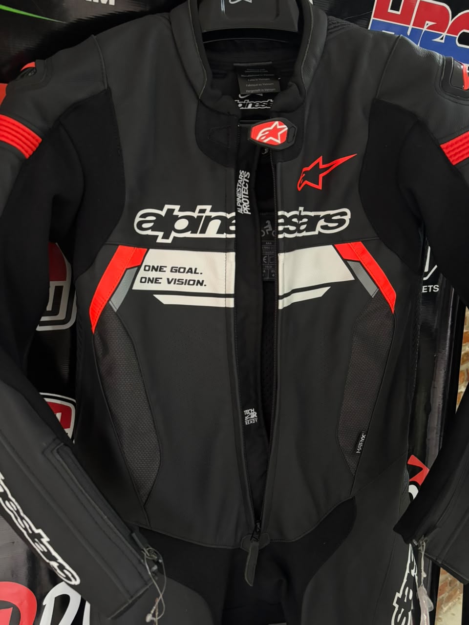 MONO MISSILE V2 IGNITION 1 PIEZA DE CUERO ALPINESTARS - Imagen 8