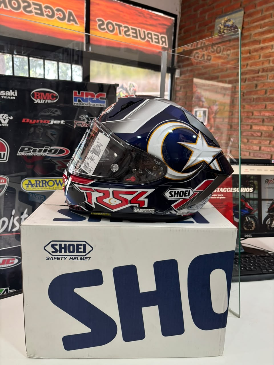 CASCO SHOEI X-15 TOPRAK INTEGRAL - Imagen 8