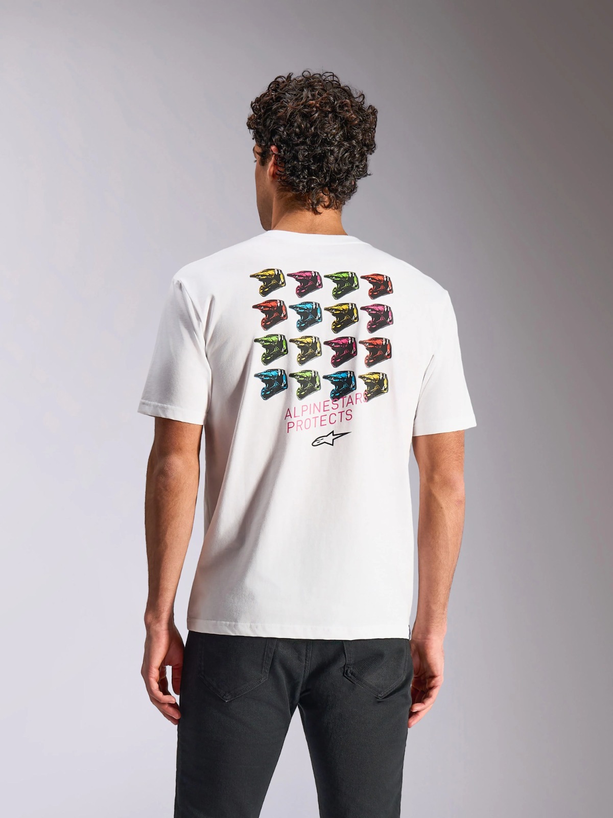 REMERA POP HELMET SS CSF ALPINESTARS - Imagen 7