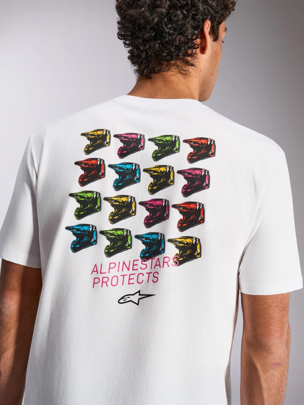 REMERA POP HELMET SS CSF ALPINESTARS - Imagen 8