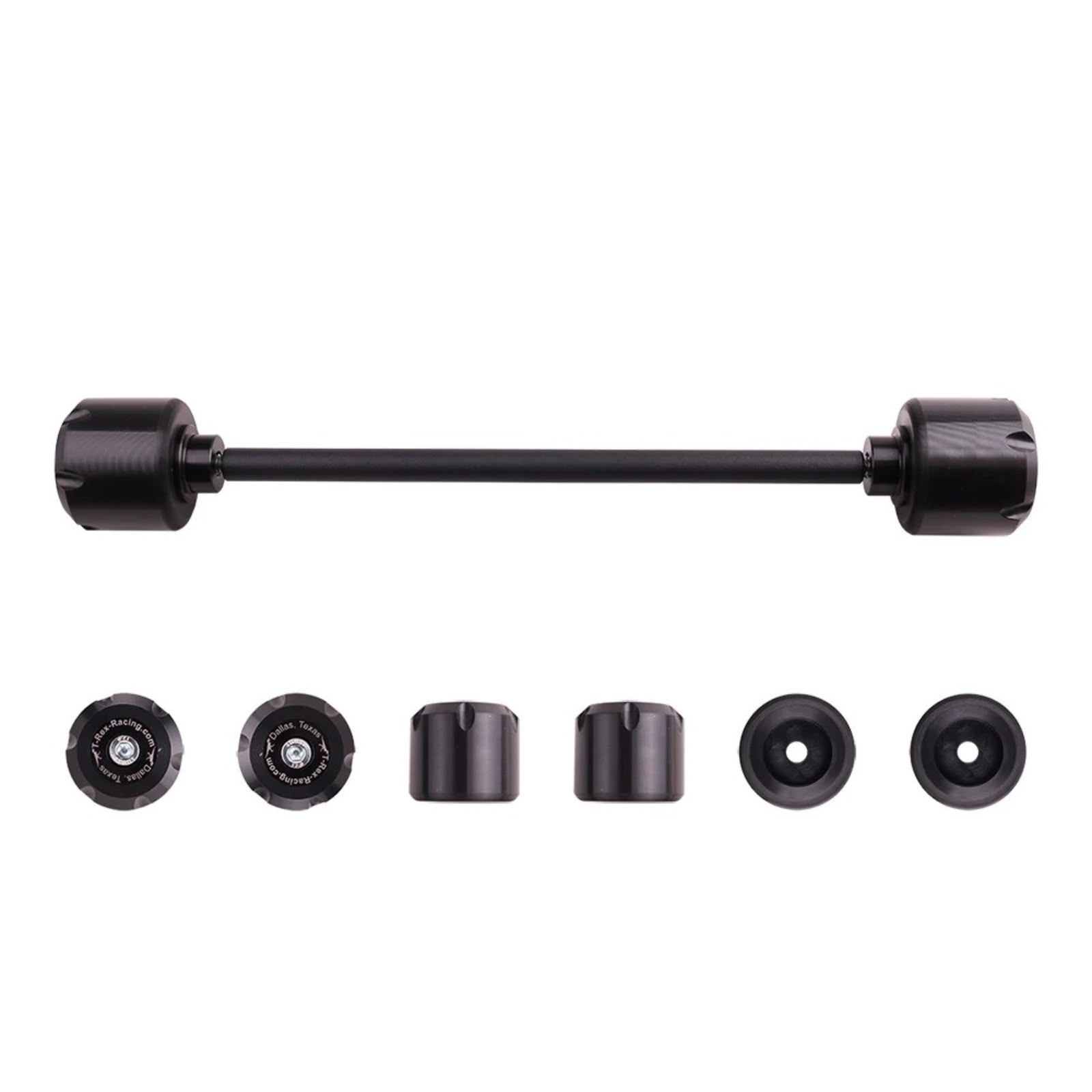 SLIDERS CON PROTECCIÓN T-REX PARA RUEDA DELANTERA KAWASAKI ZX-6R 2007-2012 / ZX-10R 2008-2026 - Imagen 2